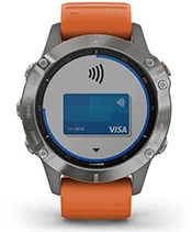garmin pay fenix 6 pro